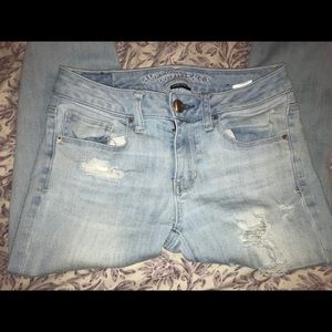 American Eagle Ripped Skinny Jeans